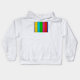 Color Bars Kids Hoodie